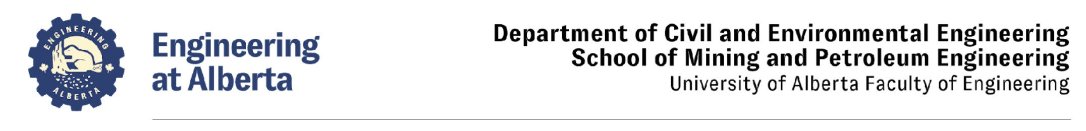 Engineering at Alberta letterhead